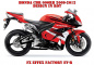 Preview: EV-R Rot für Honda CBR 600RR 2009-2012